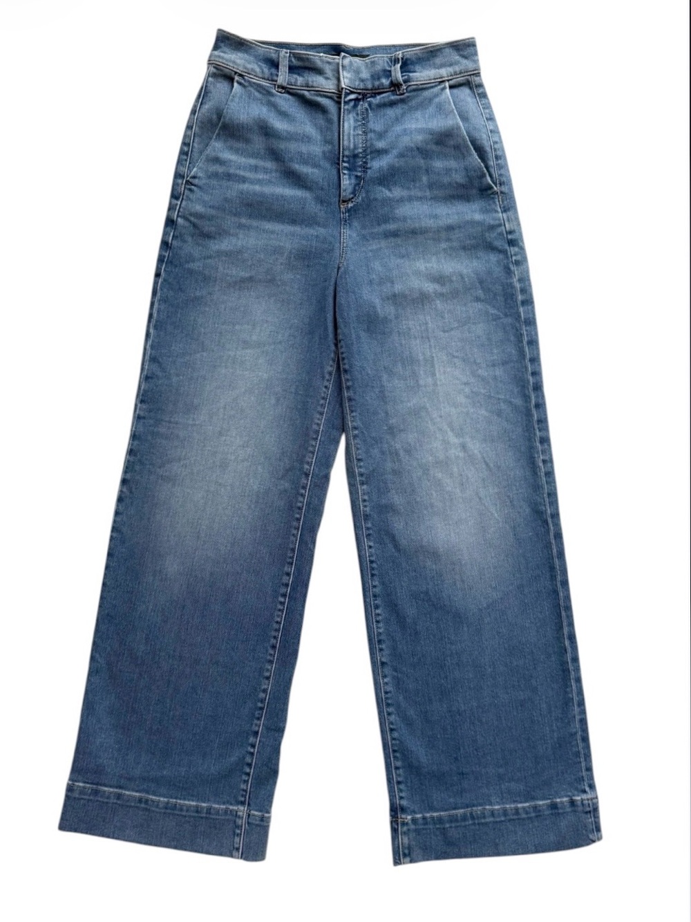 Ann Taylor The Trouser Wide Legged Jeans Size 4
